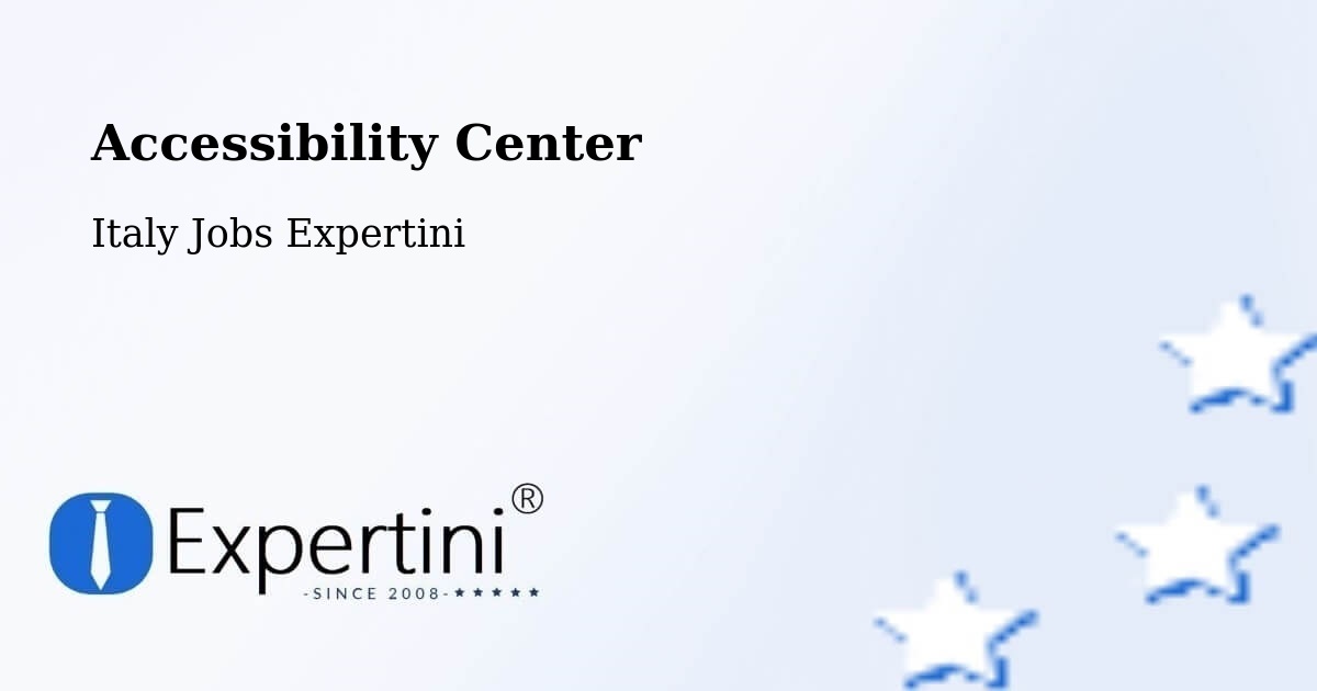 Accessibility Statement – Andreis - Italy Jobs Expertini