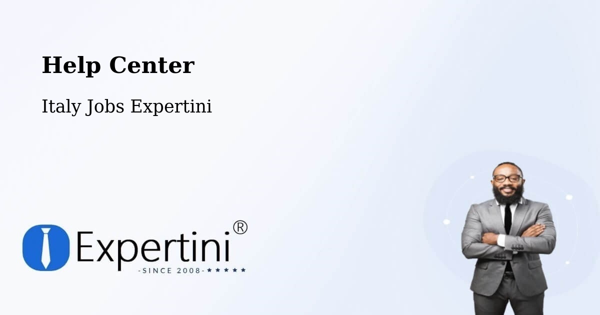 Help Center – Andreis - Italy Jobs Expertini