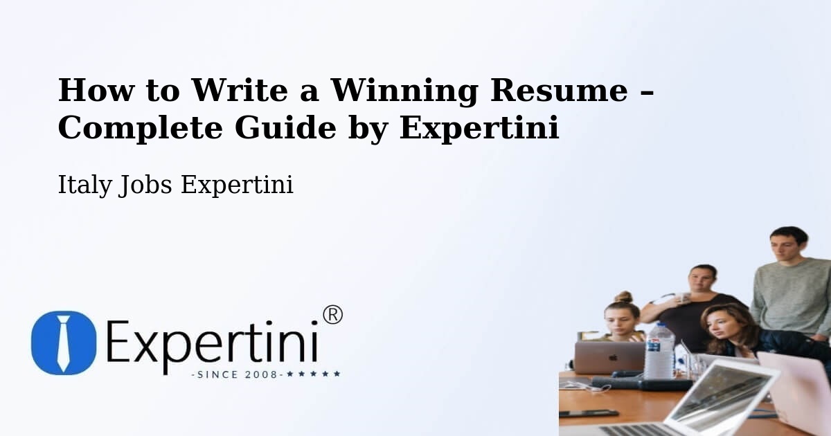 Resume Writing Guide for Job Seekers – Andreis - Andreis, Italy Jobs Expertini