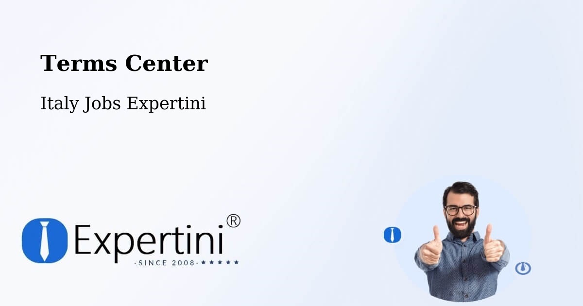 Terms of Service – Andreis - Italy Jobs Expertini